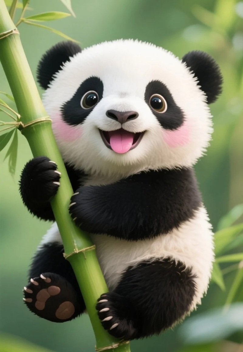 avatar gấu trúc cute 1