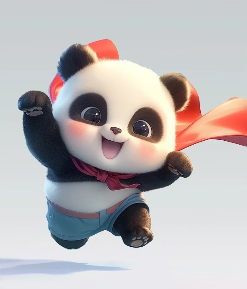 avatar gấu trúc cute 10