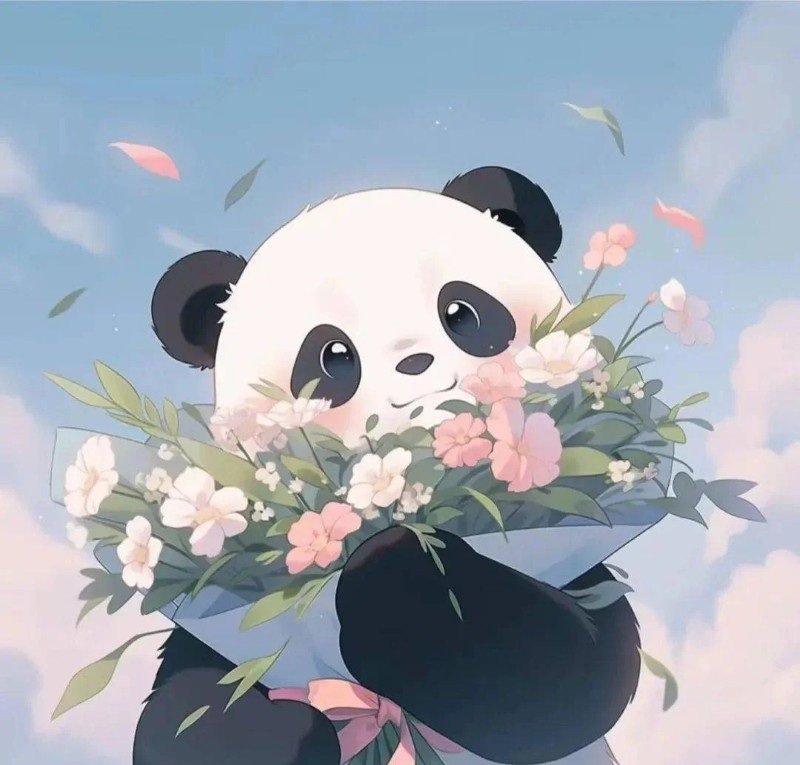 avatar gấu trúc cute 12