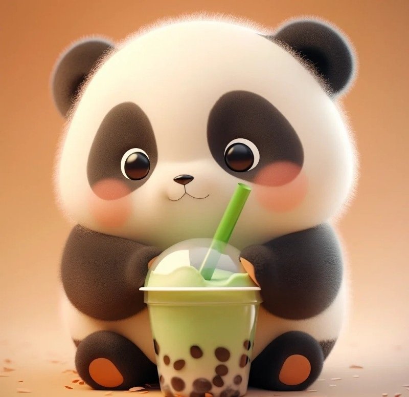 avatar gấu trúc cute 15