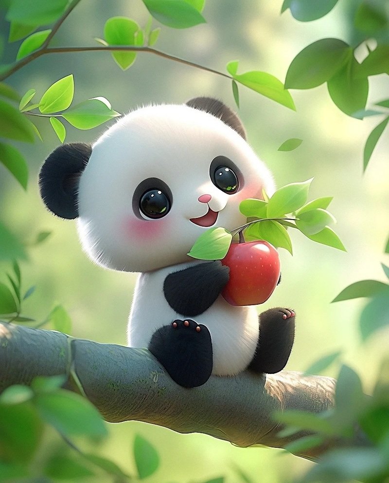 avatar gấu trúc cute 19