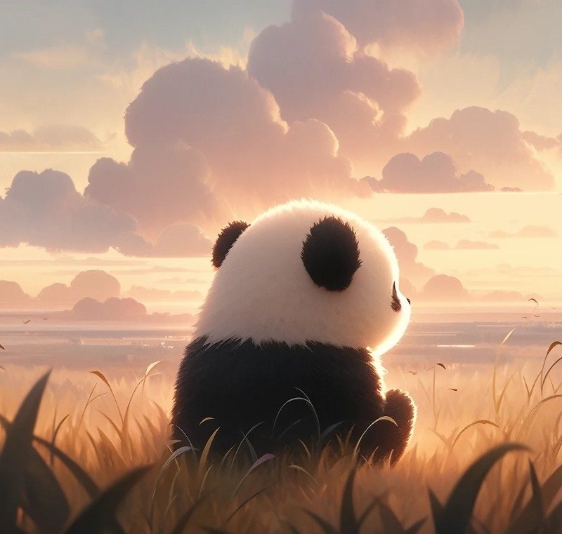 avatar gấu trúc cute 21