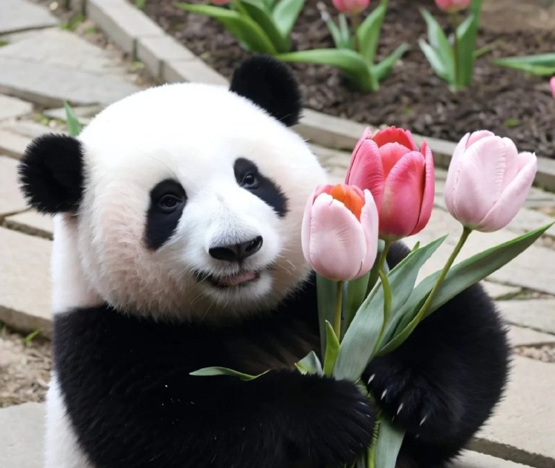 avatar gấu trúc cute 34