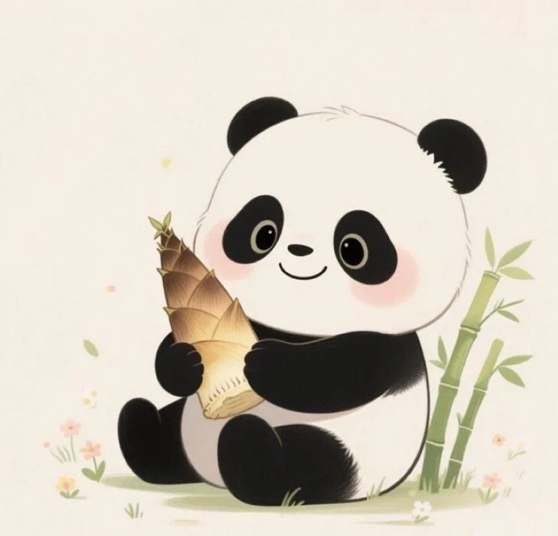 avatar gấu trúc cute 44