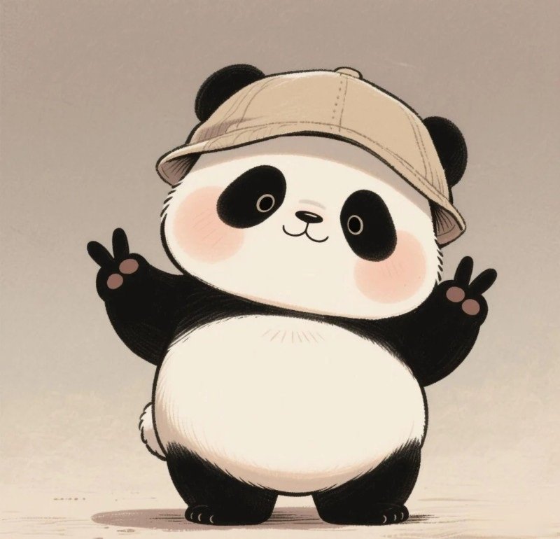 avatar gấu trúc cute 45