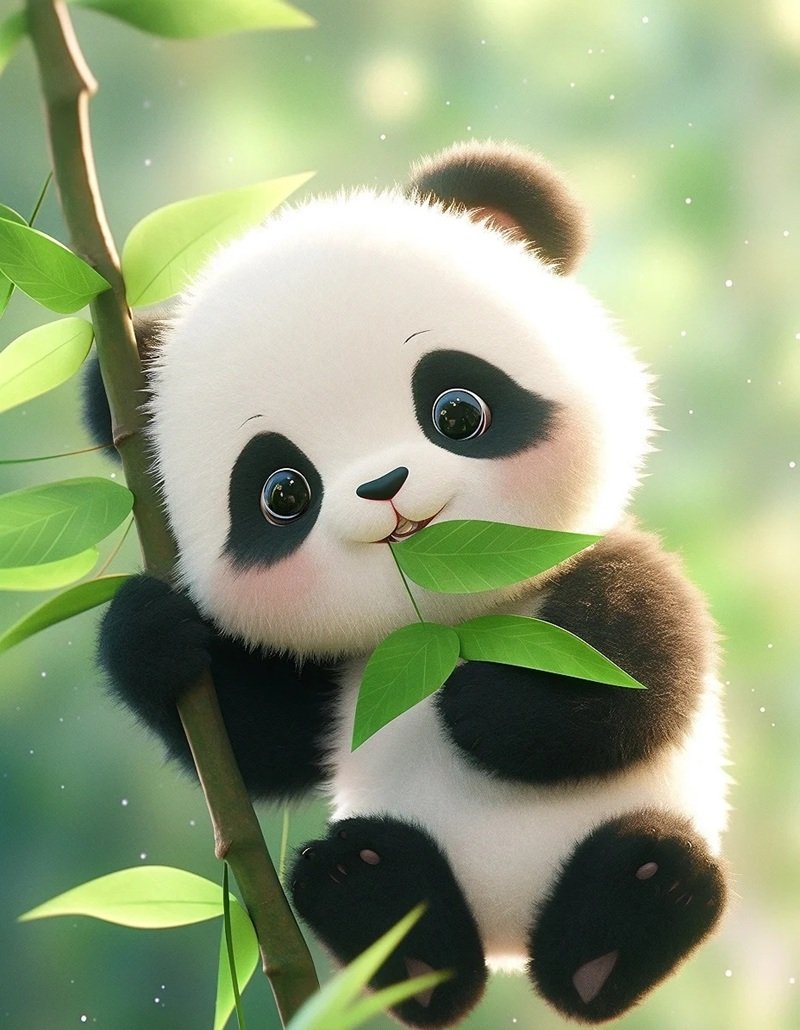 avatar gấu trúc cute 9