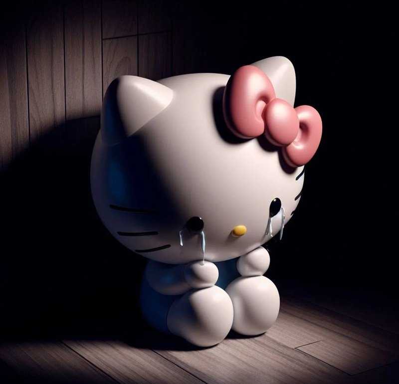 avatar hello kitty buồn 2