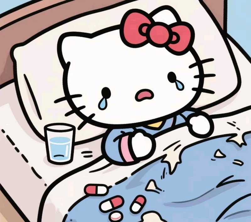 avatar hello kitty buồn 27