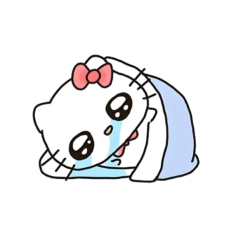 avatar hello kitty buồn 4
