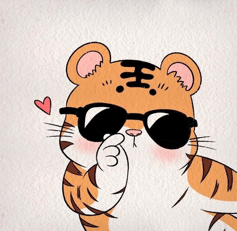 avatar hổ cute 22