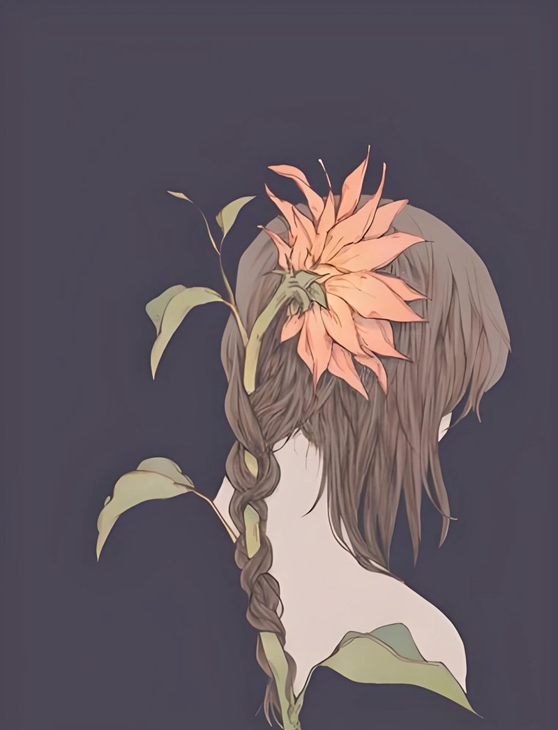 avatar hoa hướng dương buồn 1