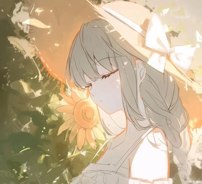 avatar hoa hướng dương buồn 21
