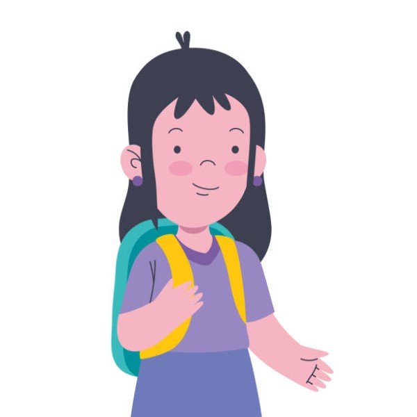 avatar học sinh cute 