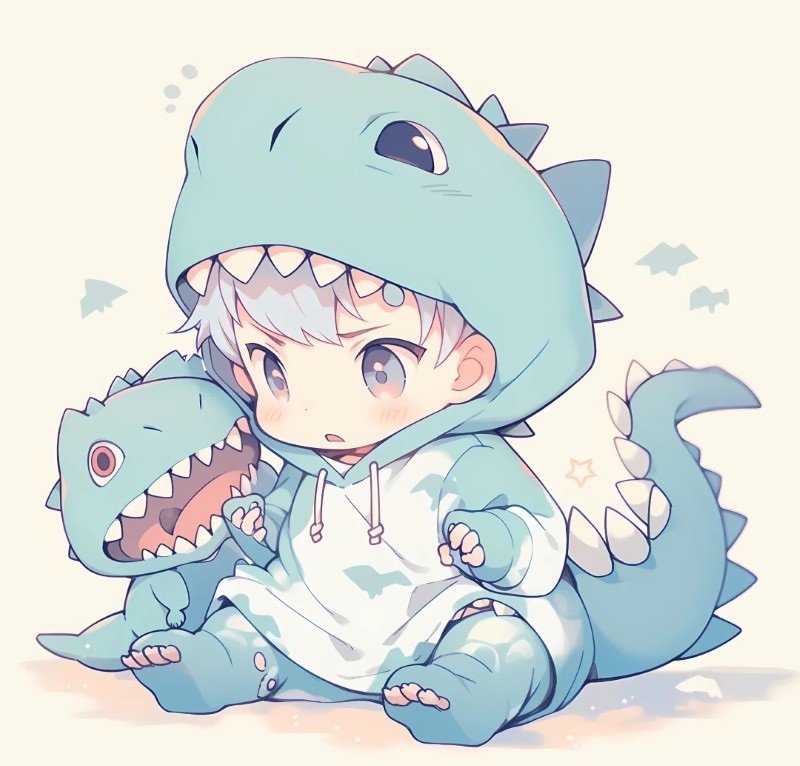 avatar khủng long cute 18