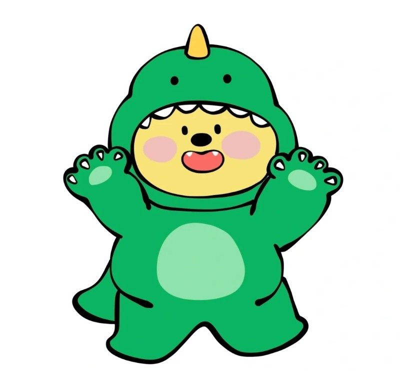 avatar khủng long cute 2