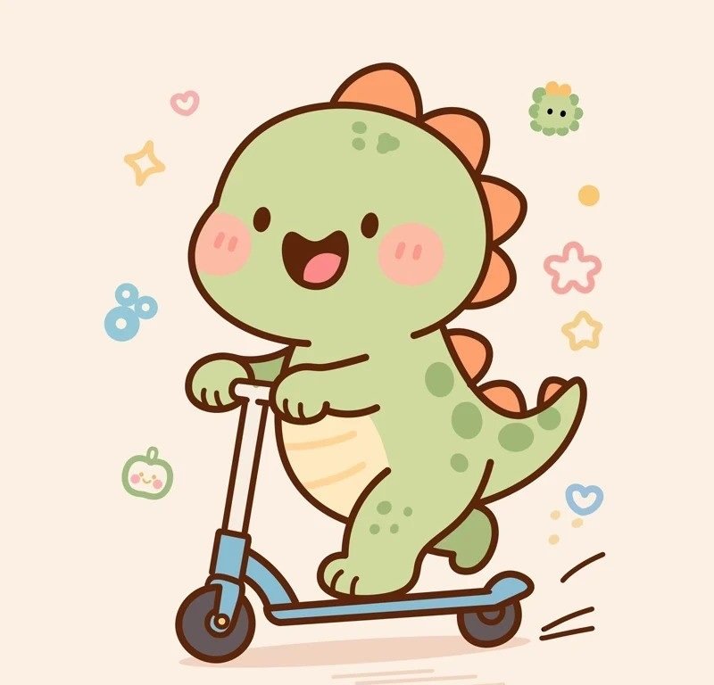 avatar khủng long cute 40