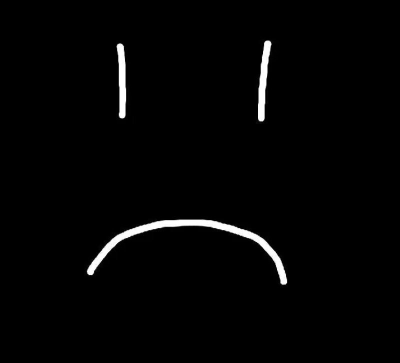 avatar màu đen buồn 25