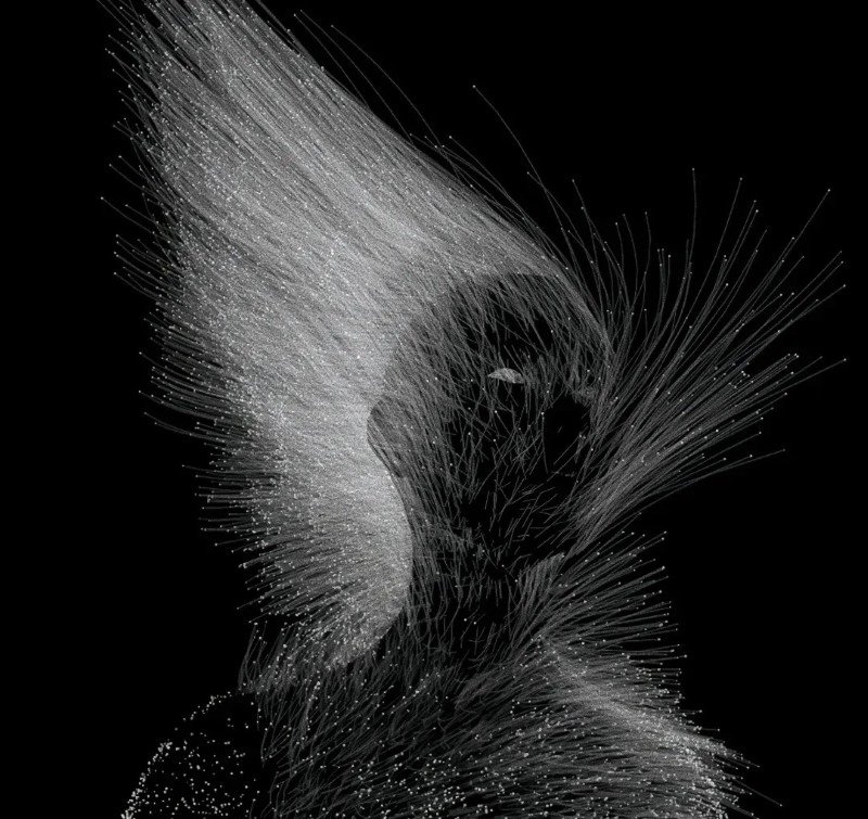 avatar màu đen buồn 4