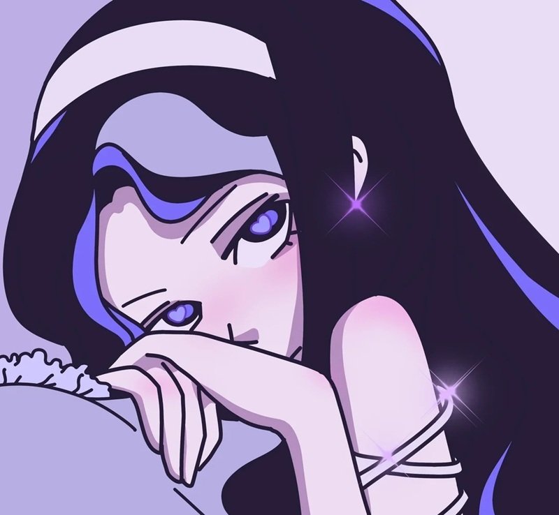 avatar màu tím ngầu 14