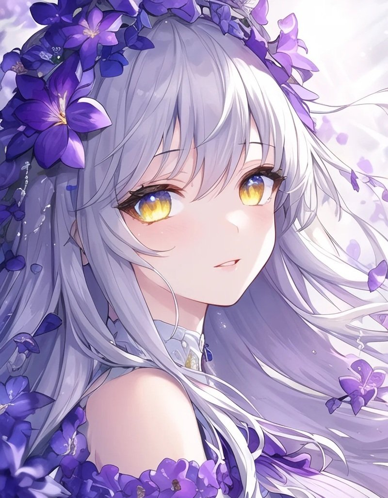 avatar màu tím ngầu 16