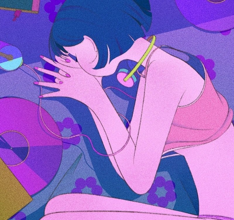 avatar màu tím ngầu 19