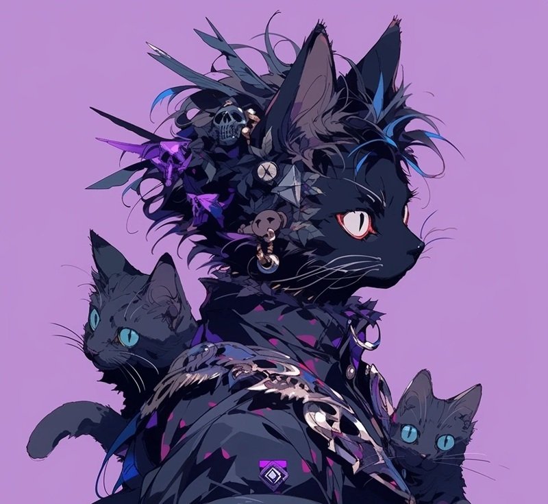 avatar màu tím ngầu 29