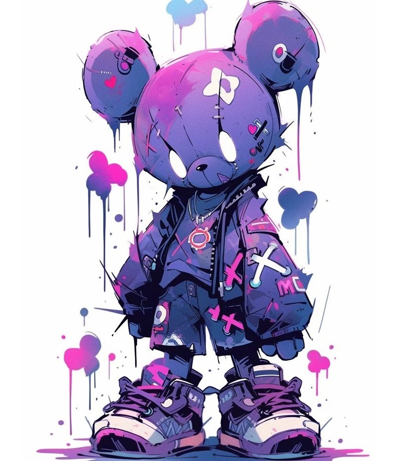 avatar màu tím ngầu 30