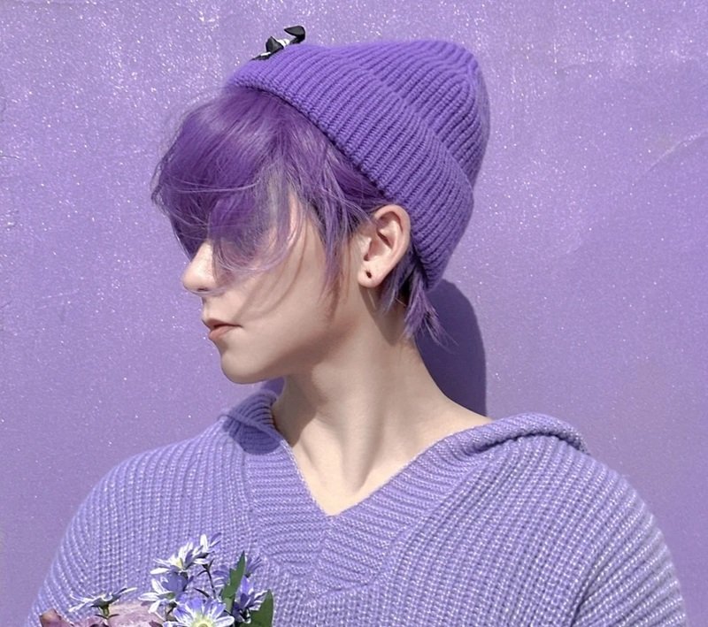 avatar màu tím ngầu 32