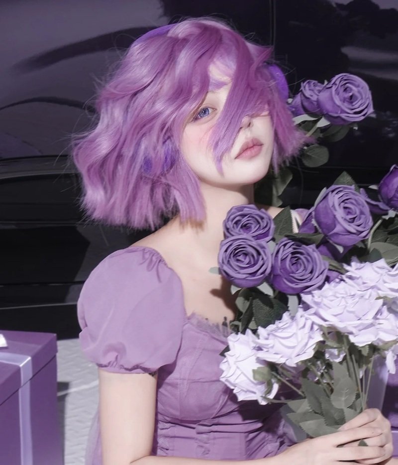 avatar màu tím ngầu 35