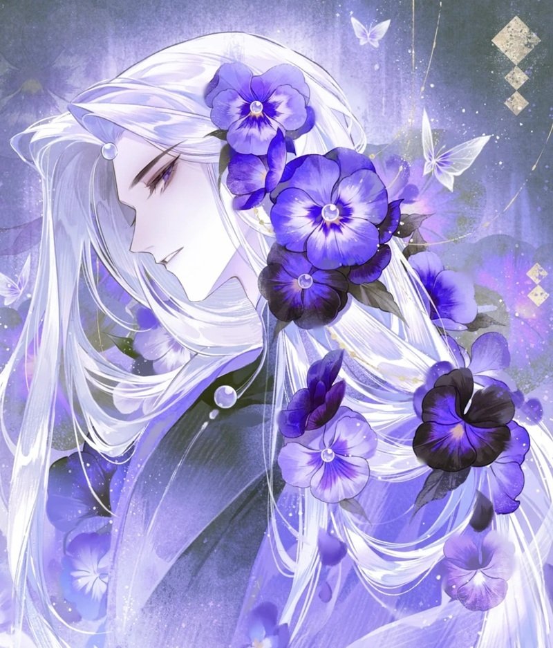 avatar màu tím ngầu 5