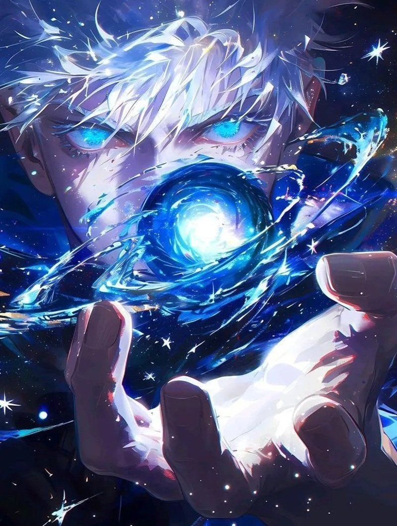 avatar màu xanh dương ngầu 33