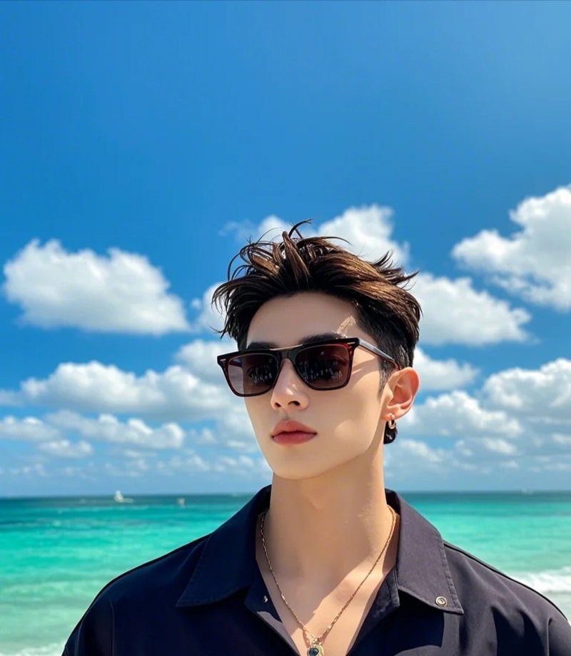 avatar màu xanh dương ngầu 40