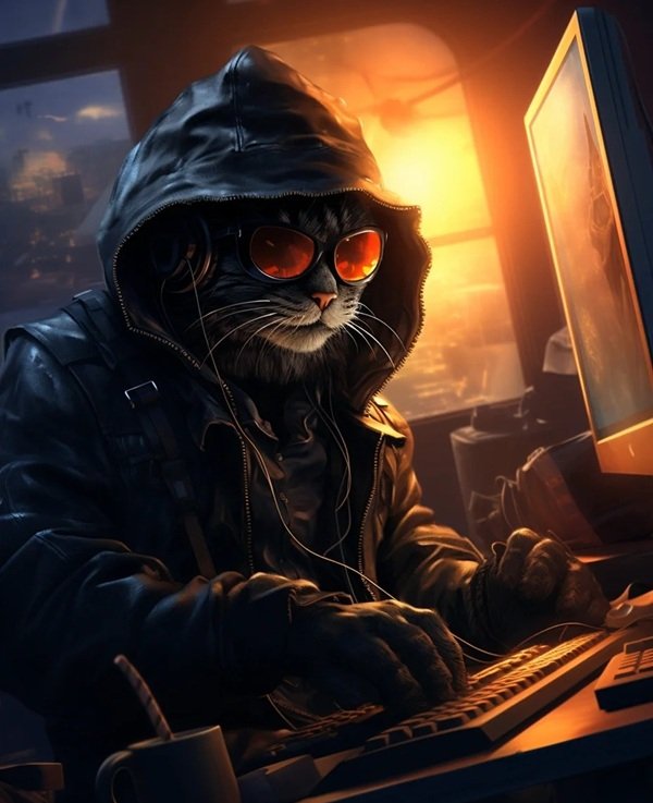 avatar mèo ngầu 43