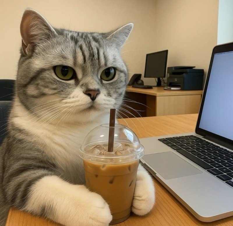 avatar ngộ nghĩnh ảnh mèo cute 8