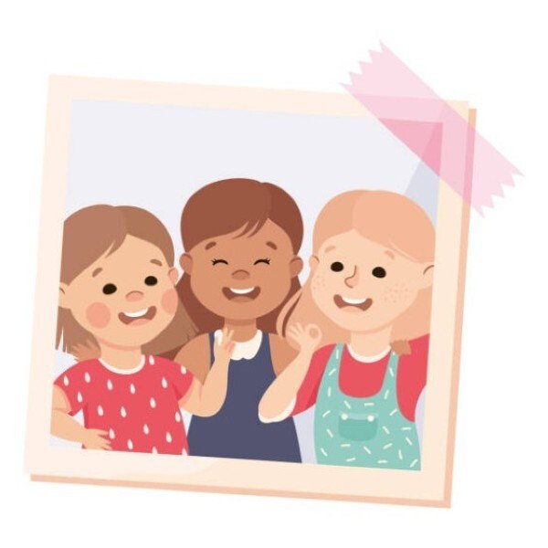 avatar nhóm 3 người cute 11