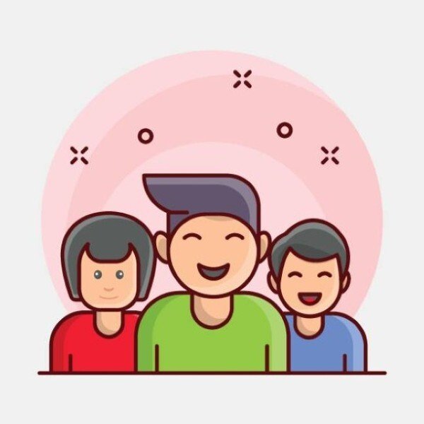 avatar nhóm 3 người cute 12