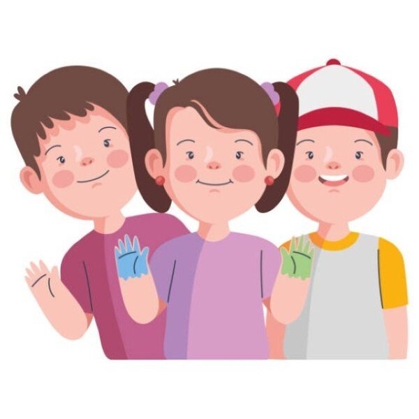 avatar nhóm 3 người cute 15