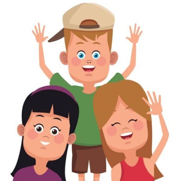 avatar nhóm 3 người cute 20