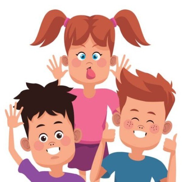 avatar nhóm 3 người cute 21