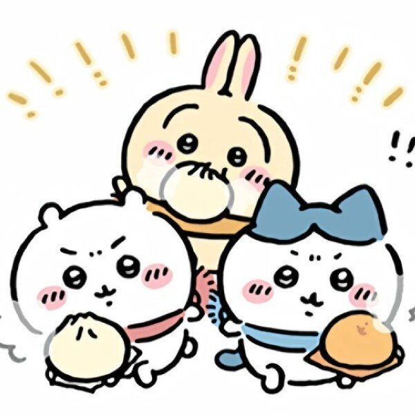 avatar nhóm 3 người cute 3