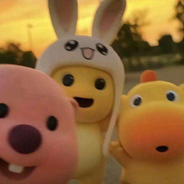 avatar nhóm 3 người cute 34