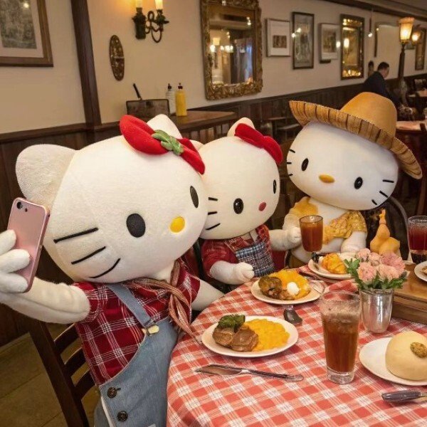 avatar nhóm 3 người cute 36