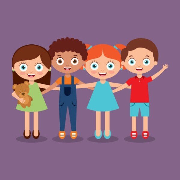 avatar nhóm 5 người cute 14