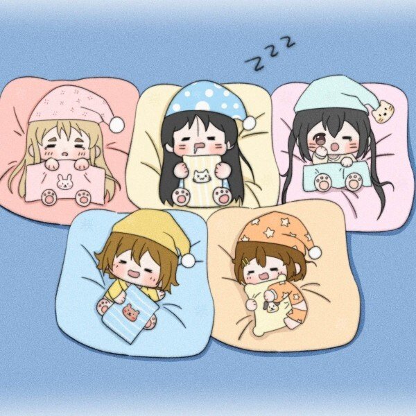 avatar nhóm 5 người cute 22