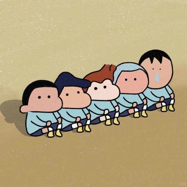 avatar nhóm 5 người cute 27