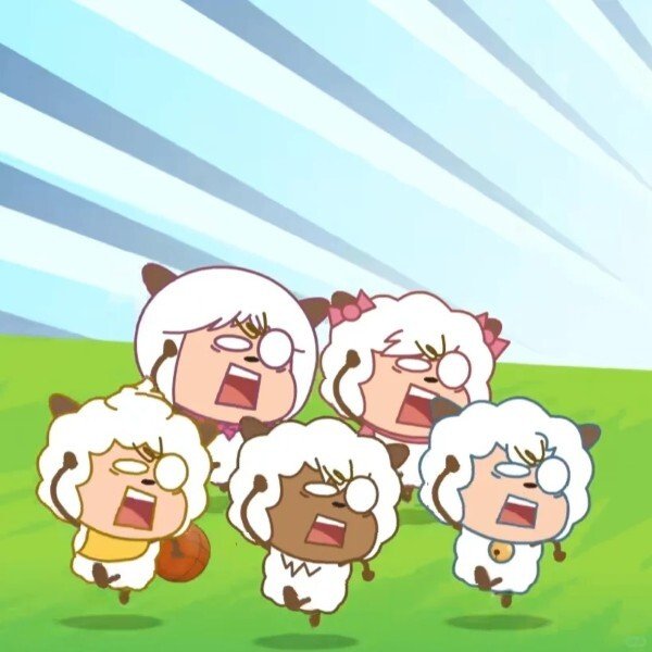 avatar nhóm 5 người cute 36