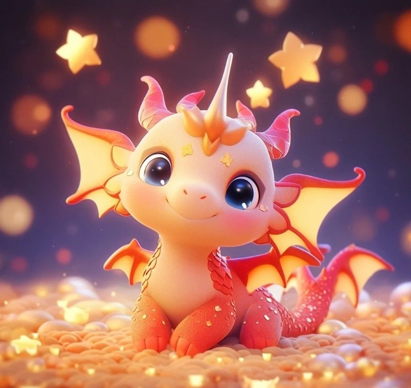 avatar rồng cute 6