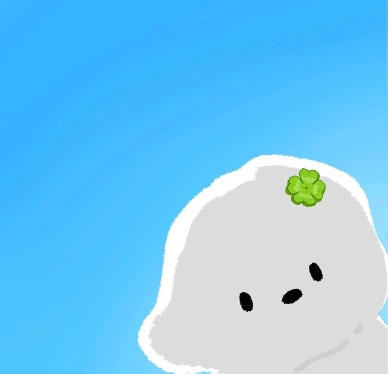 avt avatar màu xanh dương cute 21