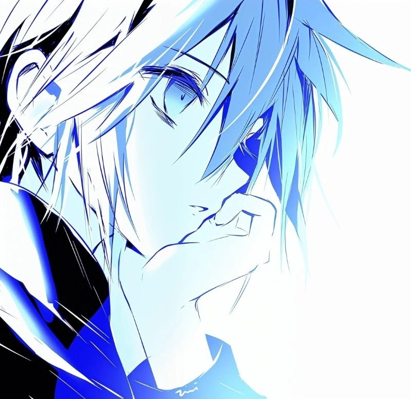 blue anime avatar 20