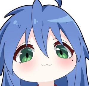 blue anime avatar 24